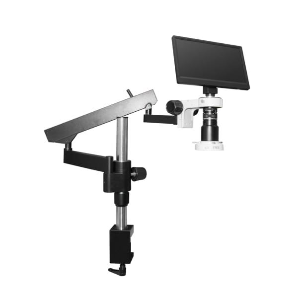 Macro Digital Inspection System With Compact LED On Articulating Arm